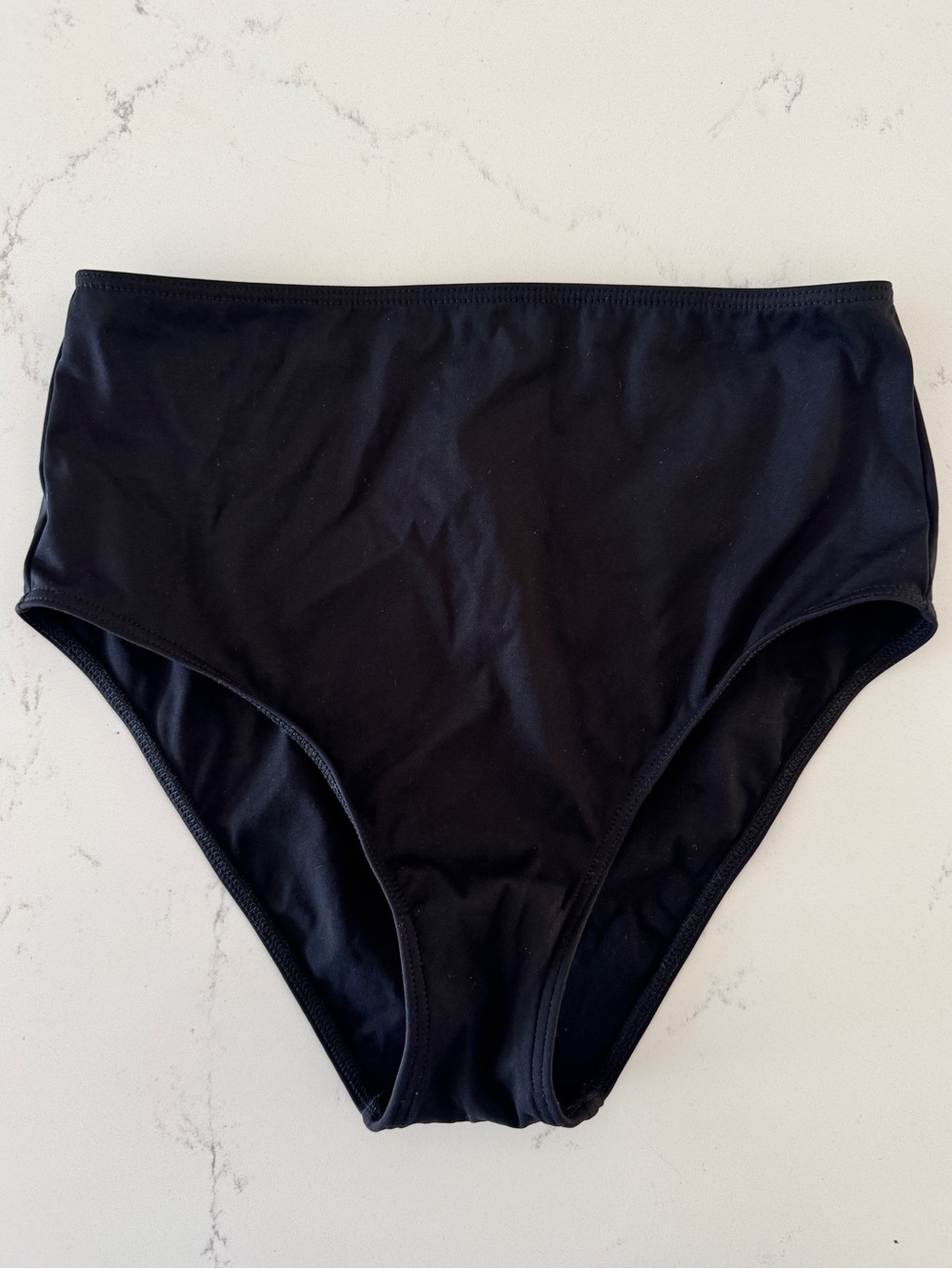 A.L.C. Black High Waisted Bikini Bottoms XS Minimal Swim